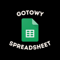 Gotowy spreadsheet